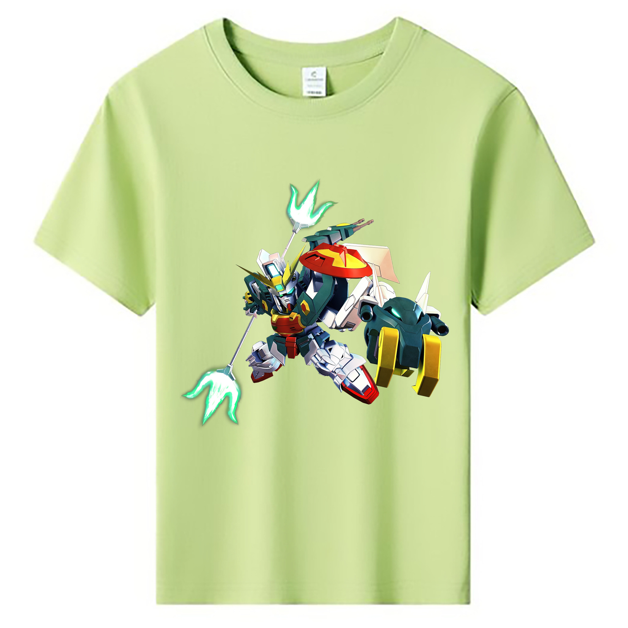 （画像用） 機動戦士ガンダム Mobile Suit Gundam 綿100％キッズTシャツ（フロントプリント）